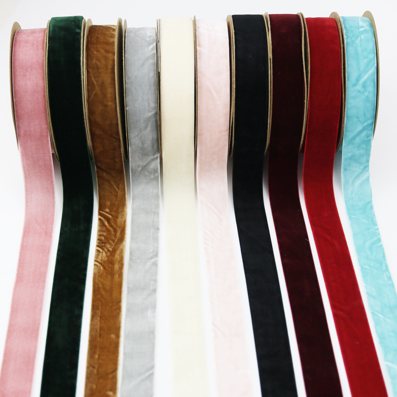 (10 Meters/roll) 25mm Velvet R - Velvet Ribbon Roll 评论和价格