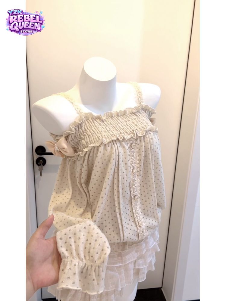 Sweet Japanese Vintage Petite  - Elastic Lace Trim 评论和价格