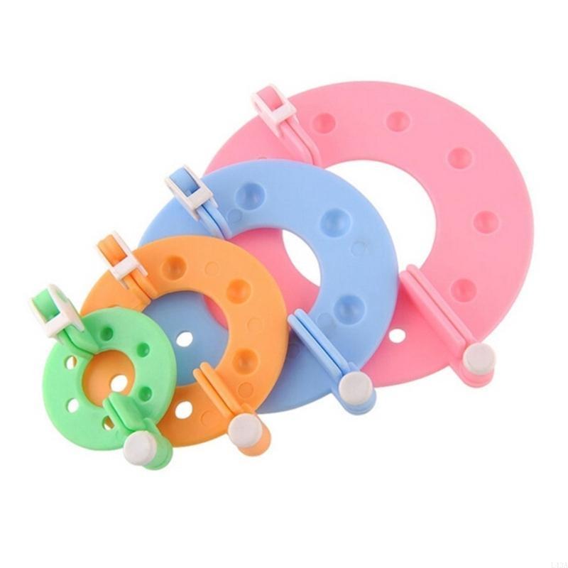 L43A 4Pcs DIY Wool Yarn Knitti - Pom Pom Maker Tool 评论和价格