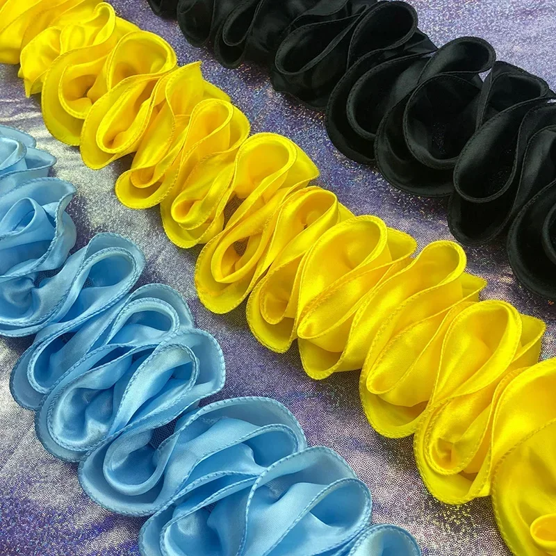 5Yards Pleated Ruffled Trim Sh - Fringe Ribbon Sewing 评论和价格