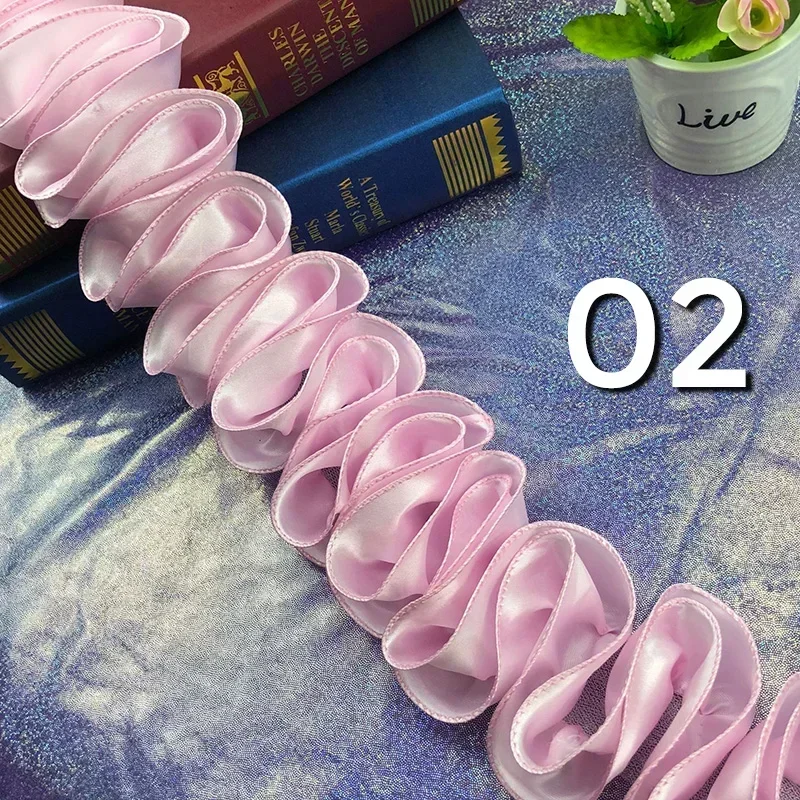 5Yards Pleated Ruffled Trim Sh - Fringe Ribbon Sewing 评论和价格