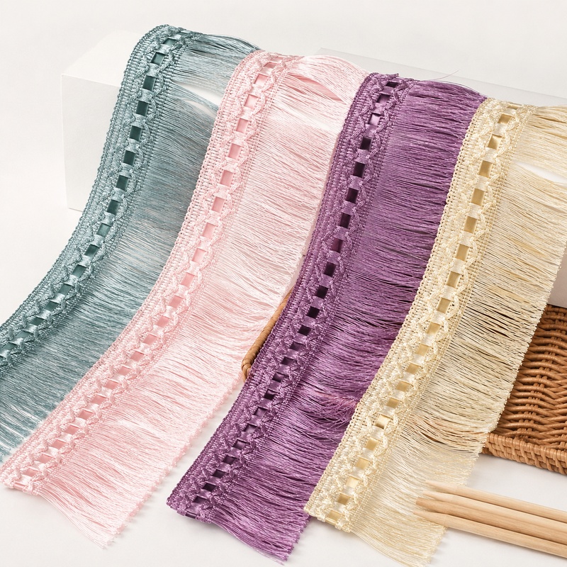2-10Meters 10cm Nylon Tassel F - Fringe Ribbon Sewing 评论和价格