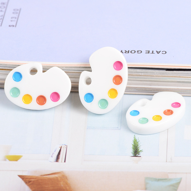 10pcs Diy Kawaii Resin Palette - Christmas Craft Embellishment 评论和价格