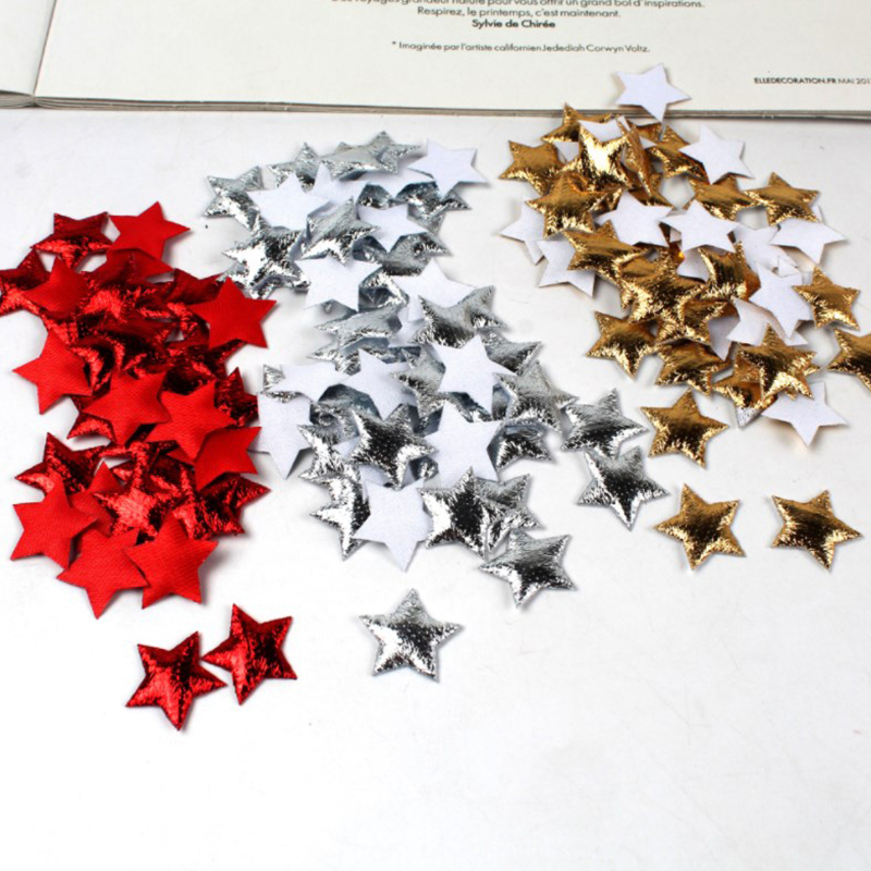 100Pcs Gold/Silver Stars For C - Embellishments For Scrapbooking 评论和价格